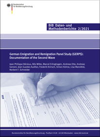 Titelbild &#034;German Emigration and Remigration Panel Study (GERPS): Documentation of the Second Wave&#034; (verweist auf: German Emigration and Remigration Panel Study (GERPS): Documentation of the Second Wave)