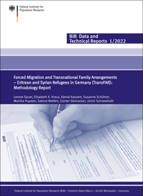 Cover „Forced Migration and Transnational Family Arrangements – Eritrean and Syrian Refugees in Germany (TransFAR): Methodology Report“ (verweist auf: Forced Migration and Transnational Family Arrangements – Eritrean and Syrian Refugees in Germany (TransFAR): Methodology Report)